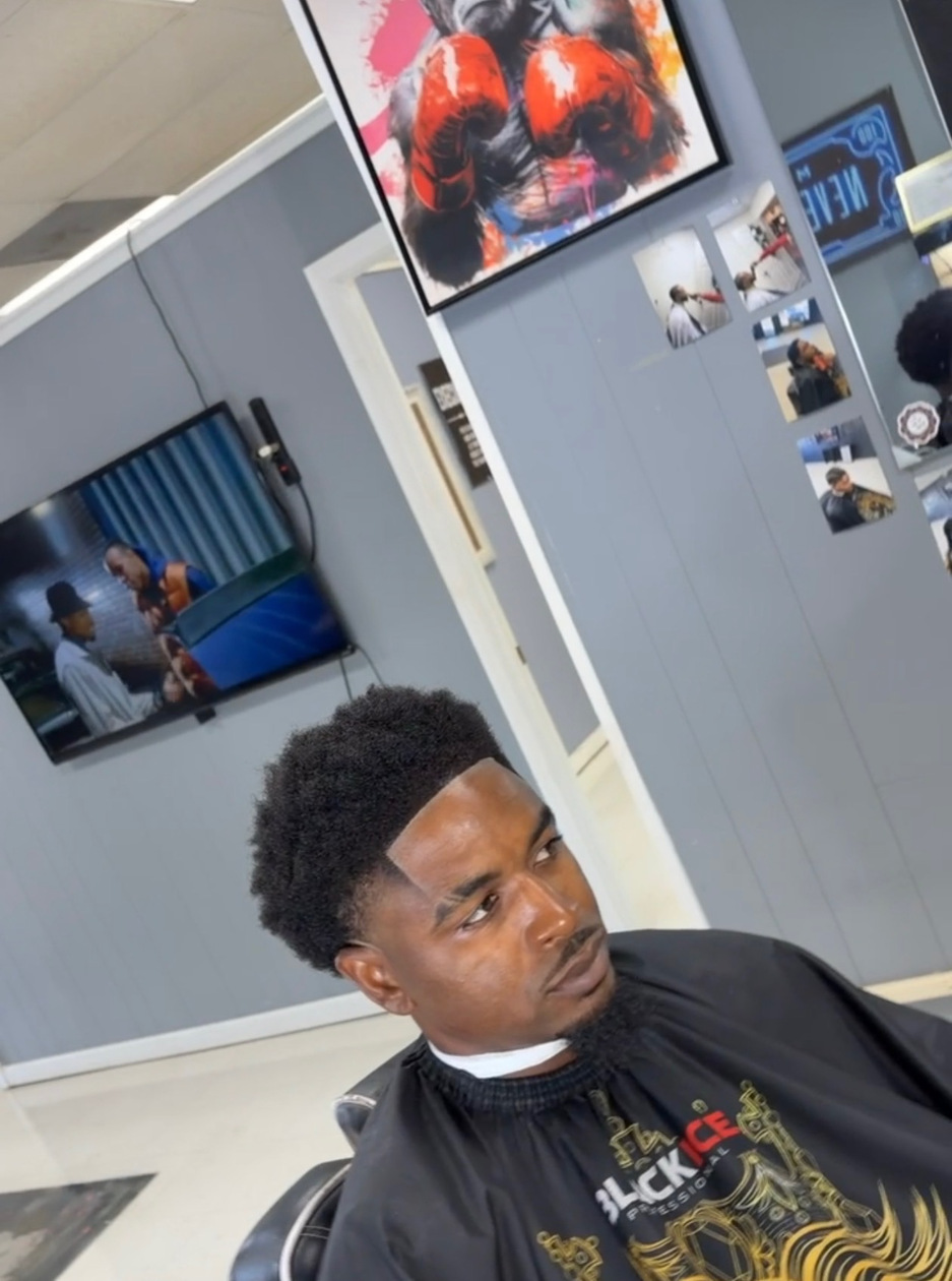 Fresh fade at Catch A Fade